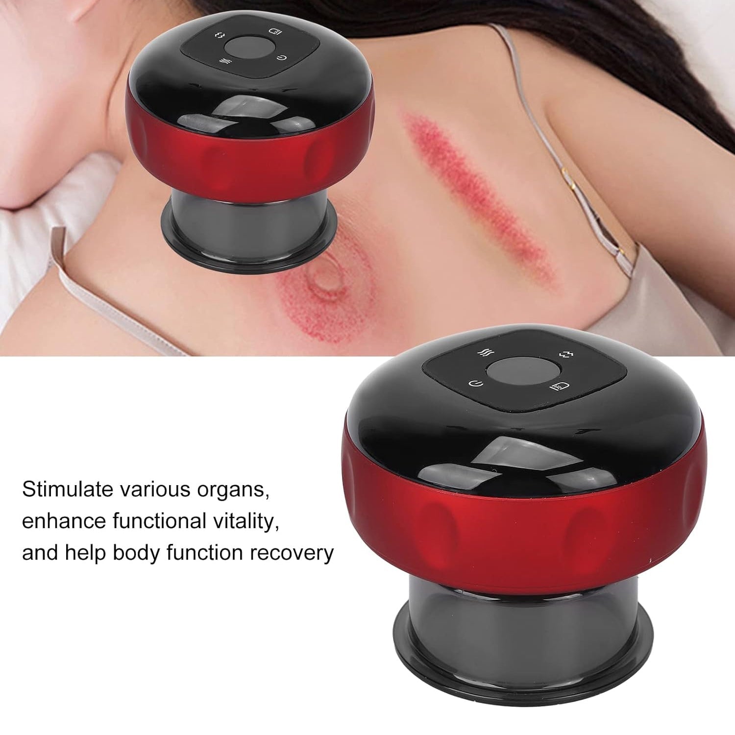 12625 Electric Intelligent Breathing Cupping Massage Instrument The Smart Cupping Therapy Set's Massager for Muscle and Joint Pain Cellulite Massage Back Pain Relief for Back Shoulder Leg (1 Pc) 12625 Electric Intelligent Breathing Cupping Massage Instrument The Smart Cupping Therapy Set's Massager for Muscle and Joint Pain Cellulite Massage Back Pain Relief for Back Shoulder Leg (1 Pc)